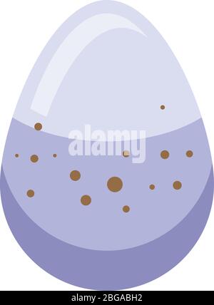 Reptile egg icon, isometric style Stock Vector