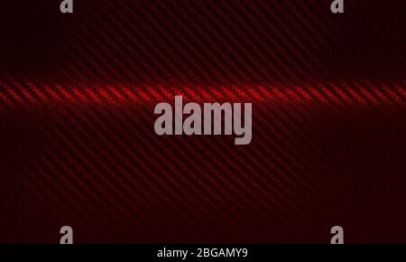 Red carbon fiber texture for vehicle tuning Stock Photo
