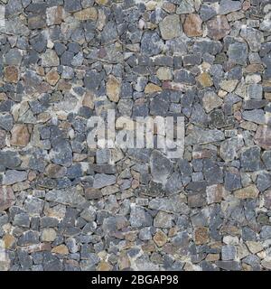 Seamless pattern of brick stone wall Stock Photo