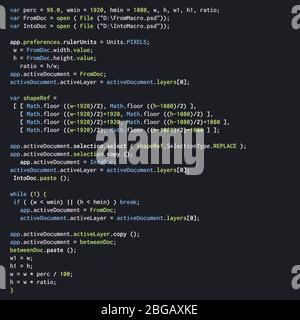 Digital java code text. Computer software coding vector concept ...