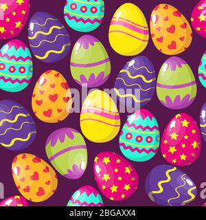 Easter Egg Seamless Pattern. Spring Holiday Background For Printing On  Fabric, Paper For Scrapbooking, Gift Wrap And Wallpapers. Royalty Free SVG,  Cliparts, Vectors, and Stock Illustration. Image 76153944.