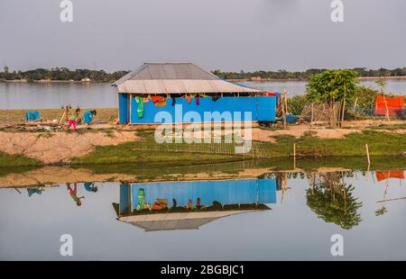 Village Home at Khulna,Bangladesh. Stock Photo