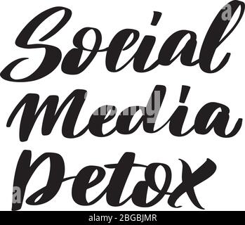 Vector calligraphy illustration isolated on white background. Stock Vector