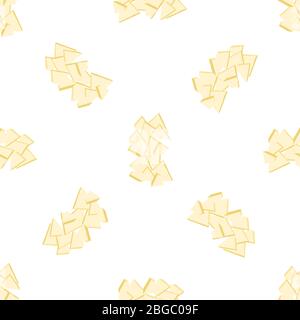 Illustration on theme big colored seamless melon, bright fruit pattern for seal. Fruit pattern consisting of beautiful seamless repeat melon. Simple c Stock Vector