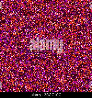 Abstract digital squares glitch graphic design damaged data file background. EPS 10 Stock Vector