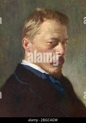 HUGO WOLF 1860-1903) Austrian composer Stock Photo