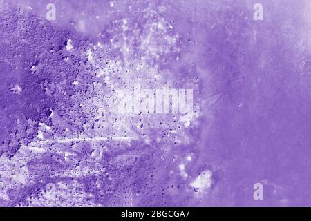 Patchy purple and white texture metal abstract background Stock Photo