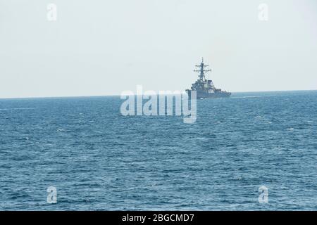 Task Force 56 ARABIAN GULF (April. 16, 2020) A Sailor, assigned to Commander Task ...