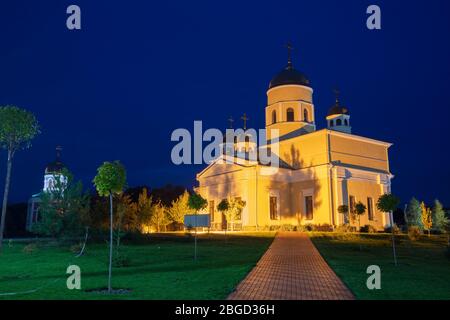 Alexander Nevsky Church in Bender. Bender, Transnistria. Stock Photo