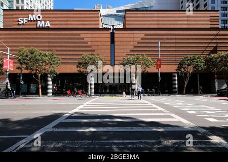 Museum of Modern Art SFMOMA auf der 3rd Street, San Francisco, Kalifornien, USA Stock Photo