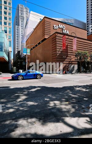 Museum of Modern Art SFMOMA auf der 3rd Street, San Francisco, Kalifornien, USA Stock Photo