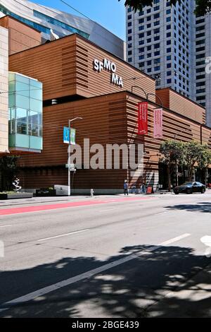 Museum of Modern Art SFMOMA auf der 3rd Street, San Francisco, Kalifornien, USA Stock Photo