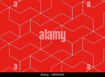 This is a illustration of Seamless Japanese pattern of shapes representing windmills Stock Vector