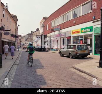 1994,  Braintree High Street, Essex, South East England, UK Stock Photo