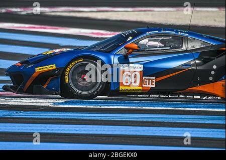 Circuit of Castellet - France - 13-14 April 2019 -  4 hours of Castellet -Europeran Le Mans Series -  LMP3 N°2 Ligier Nissan Stock Photo