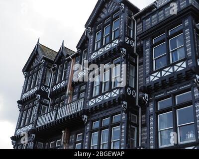 a highly decorative building in Dartmouth in Devon, England, UK Stock Photo