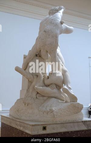 Hercules and Lychas by Antonio Canova, 1795-1815 - Galleria nazionale d'arte moderna - Rome, Italy Stock Photo