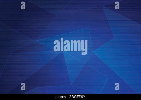 Abstract gradient blue tech of polygonal design artwork background. Use for ad, poster, artwork, template design, print. illustration vector eps10 Stock Vector