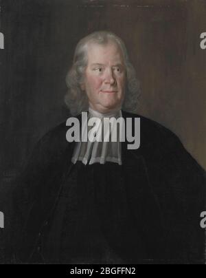 Herman Boerhaave, by Cornelis Troost. Stock Photo