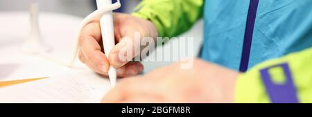 Necessary step to get salary Stock Photo