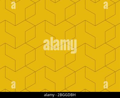 This is a illustration of Seamless Japanese pattern of shapes representing windmills Stock Vector
