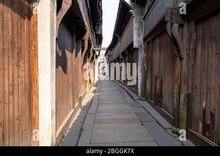 Alley baggett in Hangzhou