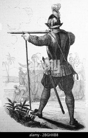 Historia de la conquista del Perú, 1851 'Pedro de Candía