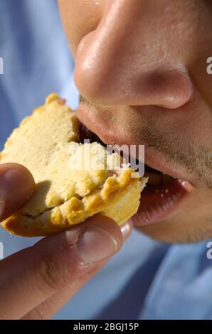 Illustrative image of a Mr Kipling product; a Premier Foods brand Stock Photo