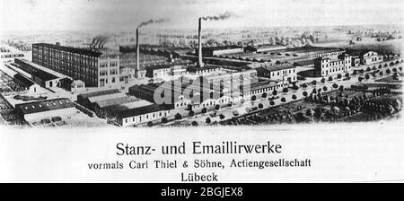 HL Damals Stanz und Emaillierwerk Briefkopf Stock Photo Alamy