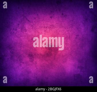 Closeup of purple textured grunge background. Dark edges Stock Photo