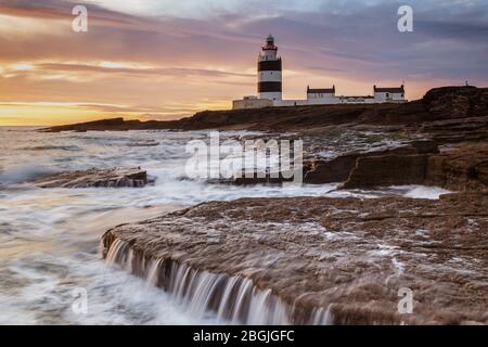 Hook Lighthouse Wexford Ireland Stock Photo