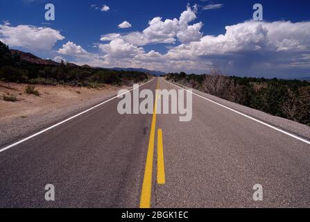 Great Basin National Scenic Byway, Lincoln County, Nevada Stock Photo