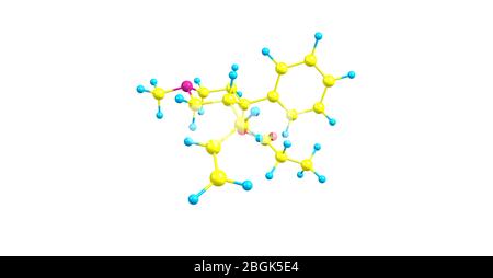 Allylprodine is an opioid analgesic that is an analog of prodine. 3d ...