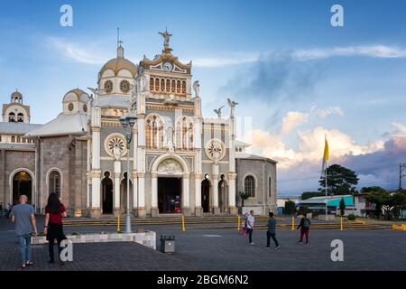 Costa Rica Cartago Basilica de Nuestra Senora de los Angeles from the ...