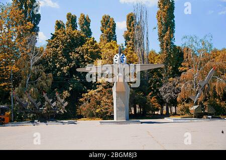 Museum - a memorial of the defense of Odessa . Ukraine . Stock Photo