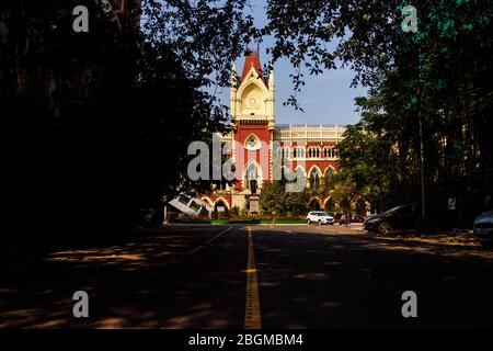 City during the time of entire lockdown due to pandemic Stock Photo