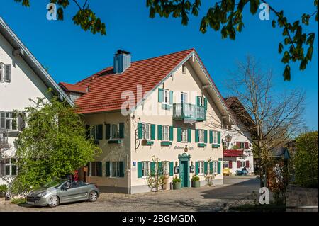 Apfeldorf Village, Bavaria, Germany Stock Photo