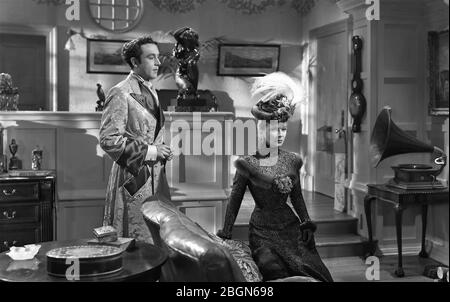KIND HEARTS AND CORONETS 1949 Ealing Studios film with Dennis Price and Joan Greenwood Stock Photo