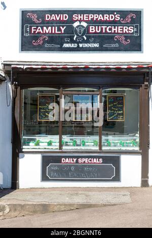 David Sheppard, Retail premises, Coleford, Gloucestershire. Stock Photo