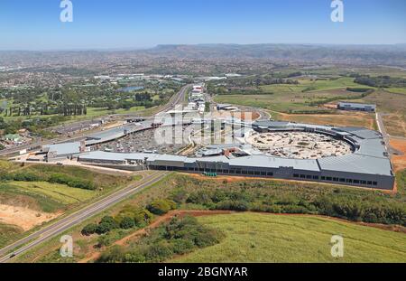 Aerial photo of Cornubia Mall Stock Photo