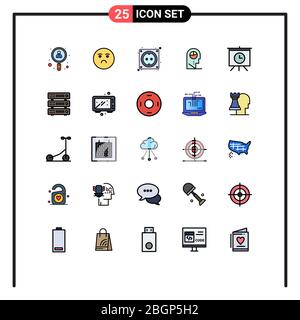 human profile with sad emoji line style icon 2567492 Vector Art at