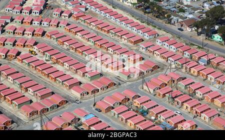 Aerial Photo Of Informal Settlements And Low-income Housing Stock Photo ...