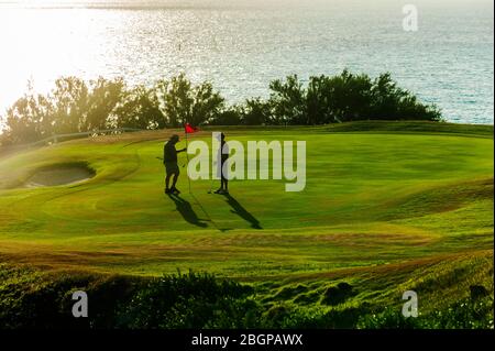 Port Royal Golf Course; Bermuda Stock Photo