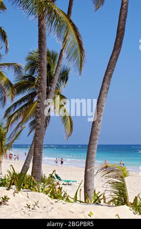 Strand, Punta Cana, Dominikanische Republik, Amerika, Karibik