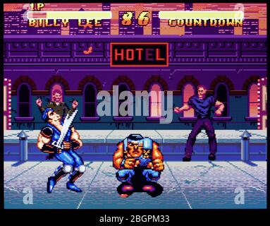 Double Dragon II 2 - Sega Genesis Mega Drive - Editorial use only Stock  Photo - Alamy