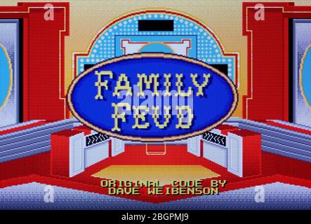 family feud sega genesis