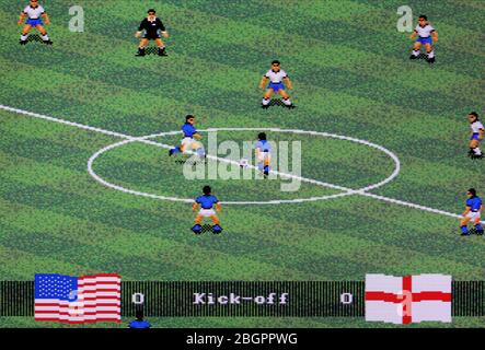 FIFA International Soccer - Sega Genesis Mega Drive - Editorial use only Stock Photo