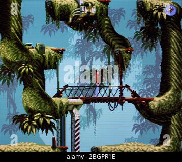 Flash Back - Sega Genesis Mega Drive - Editorial use only Stock Photo