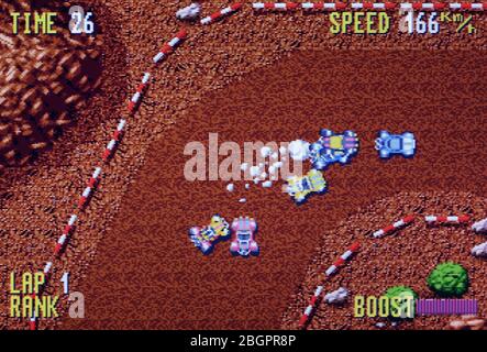 fun car rally sega genesis