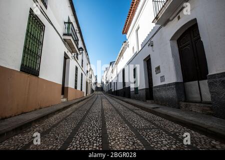Touring Jabugo, Huelva Stock Photo